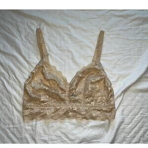NWOT Cosabella Never Say Never 1301 Sweetie Bralette XLarge Nude